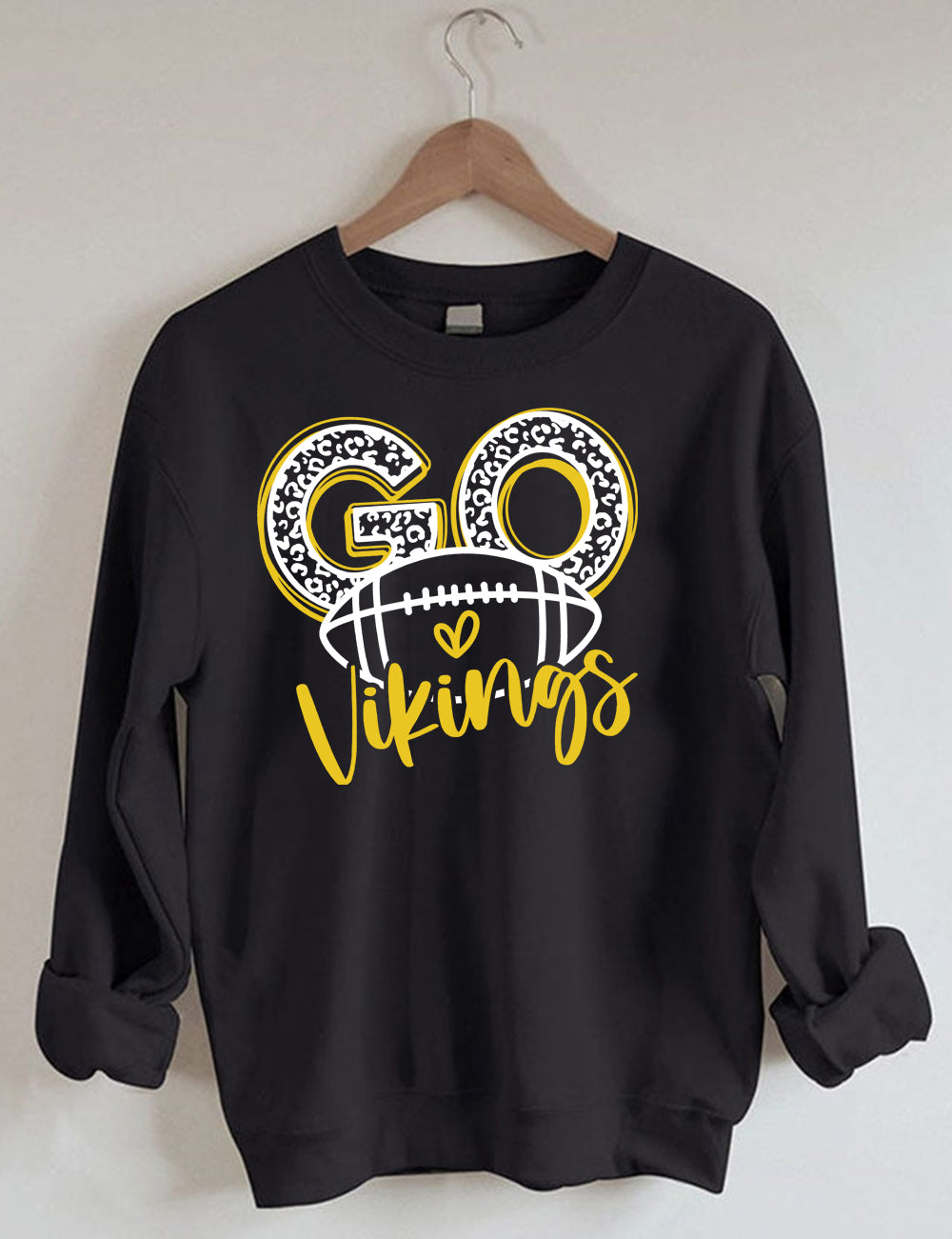 Go Vikings Football Sweatshirt