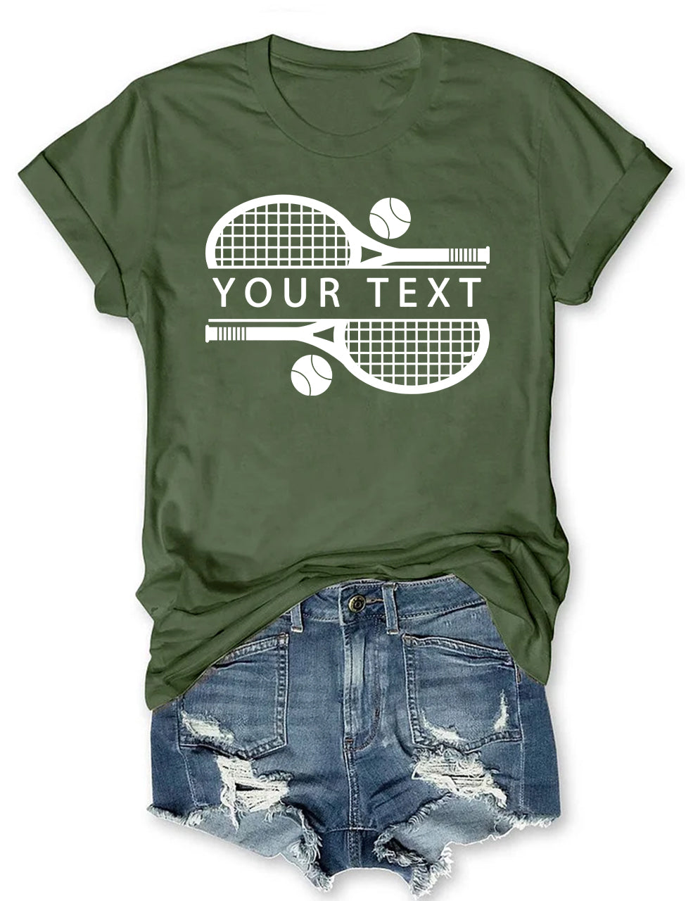 Custom Tennis T-shirt