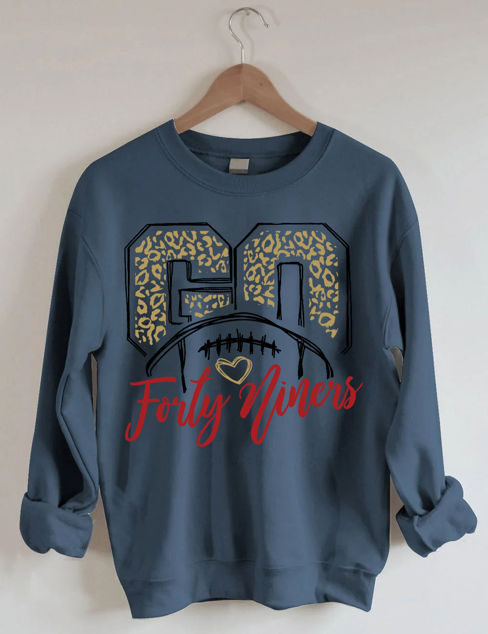 Go 49ERS Football Sweatshirt