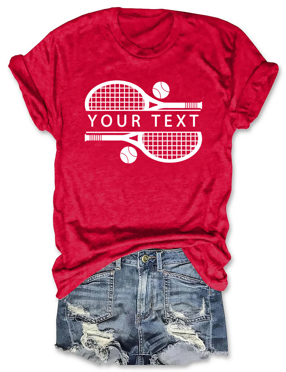 Custom Tennis T-shirt