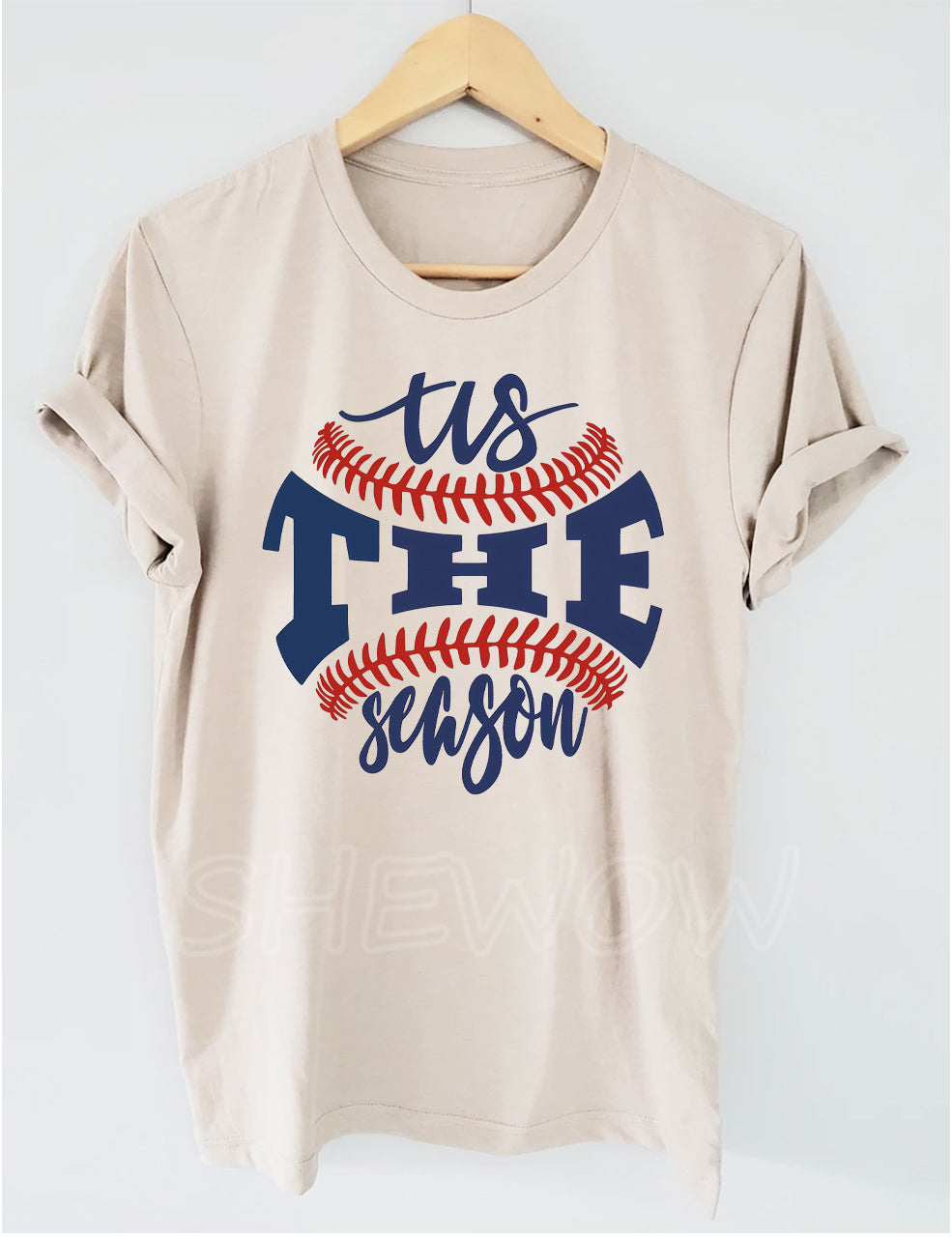 Tis The Season Baseball T-shirt