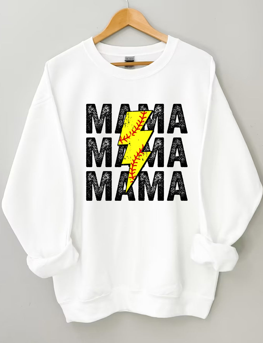 Softball Mom Custom Sweatshirt