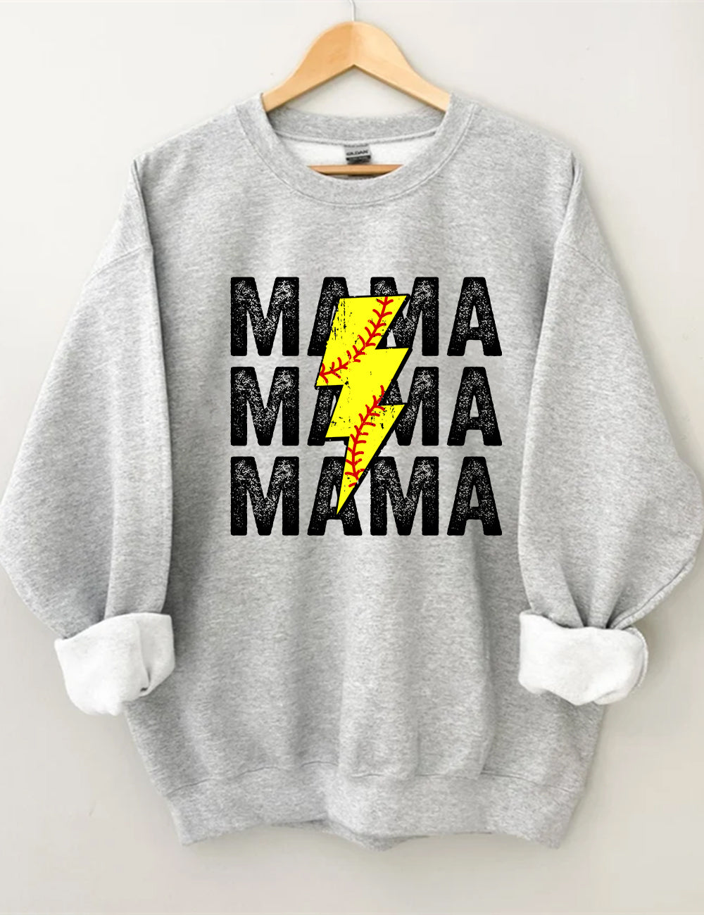 Softball Mom Custom Sweatshirt
