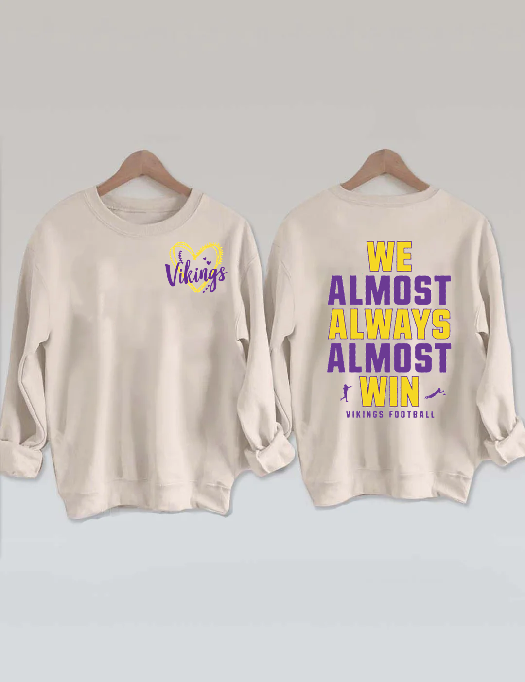 Funny Vikings Football Sweatshirt