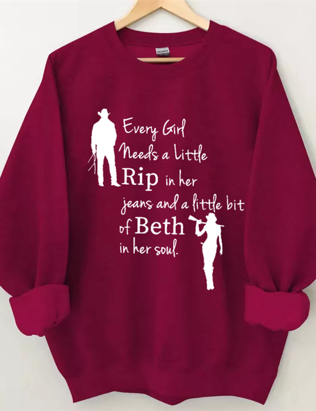 Rip Wheeler Every Girl Needs A Little Rip In Her Sweatshirt