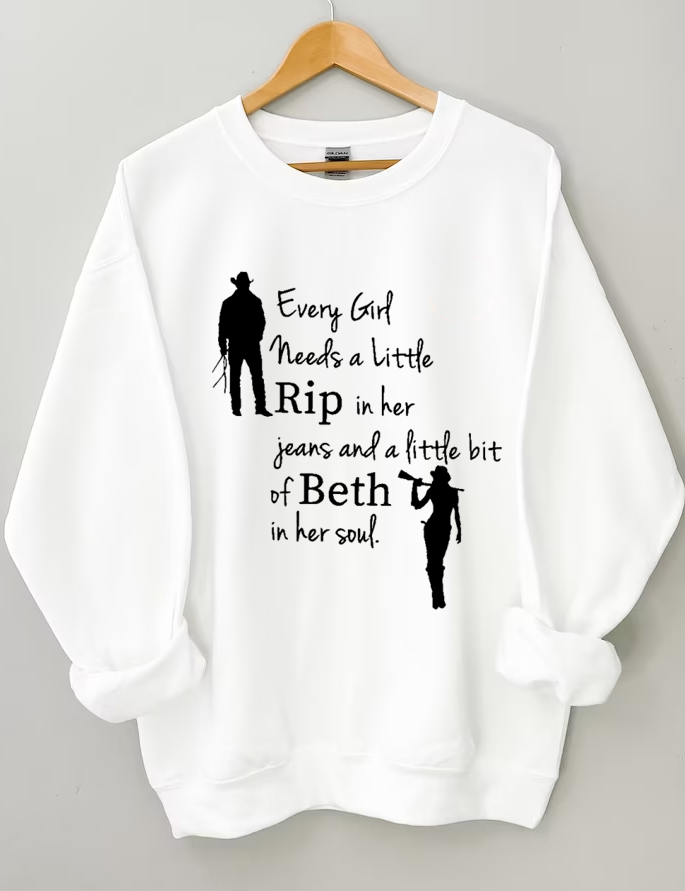 Rip Wheeler Every Girl Needs A Little Rip In Her Sweatshirt