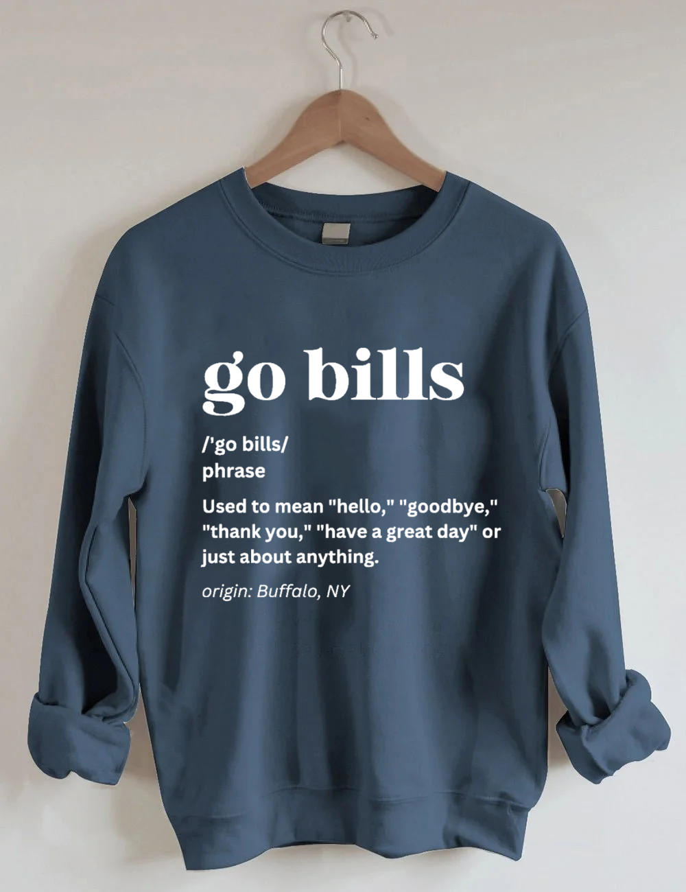 Go Bills Buffalo Football Sweatshirt