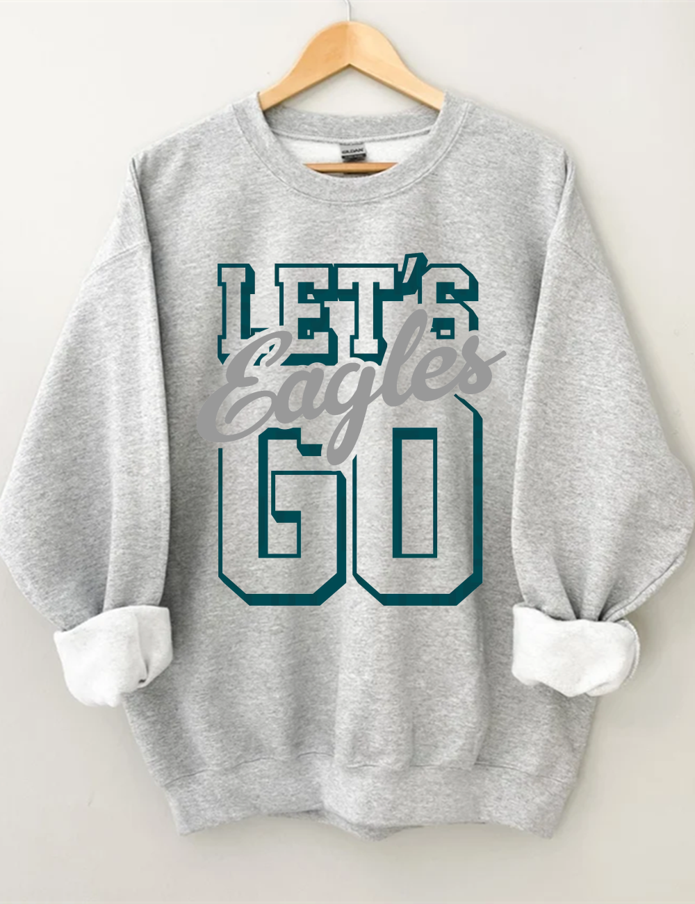 Let's Go Eagles Football T-Shirt