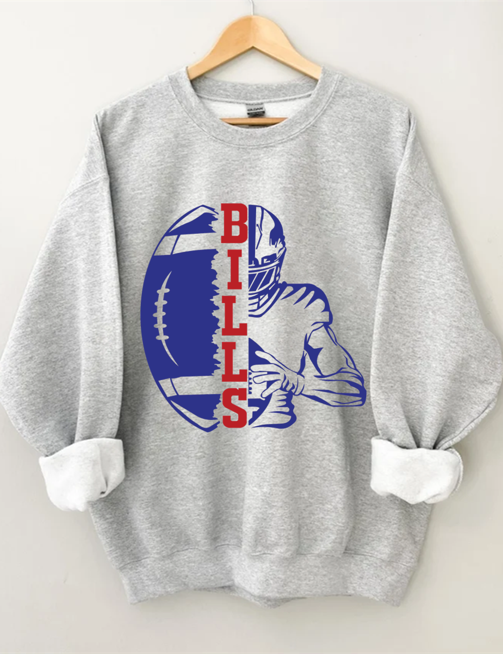 Buffalo Bills Player Football Sweatshirt