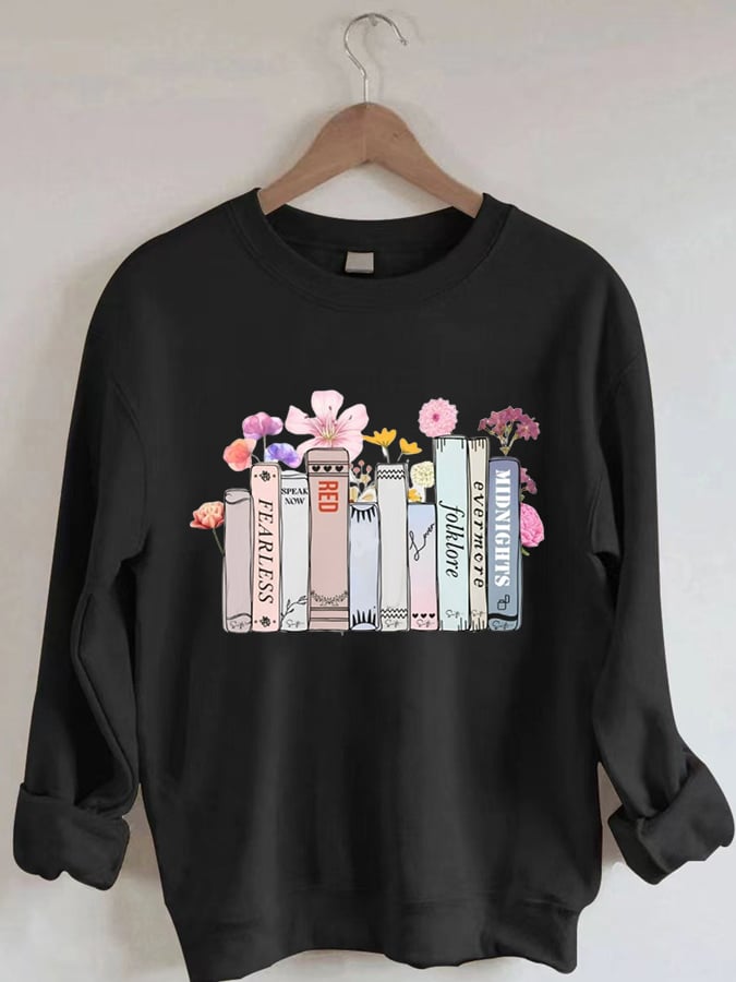 Reading Taylor's Albums As Books Sweatshirt