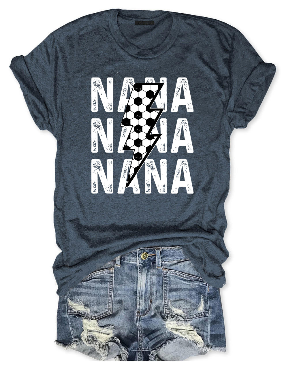 Custom Football Nana T-shirt
