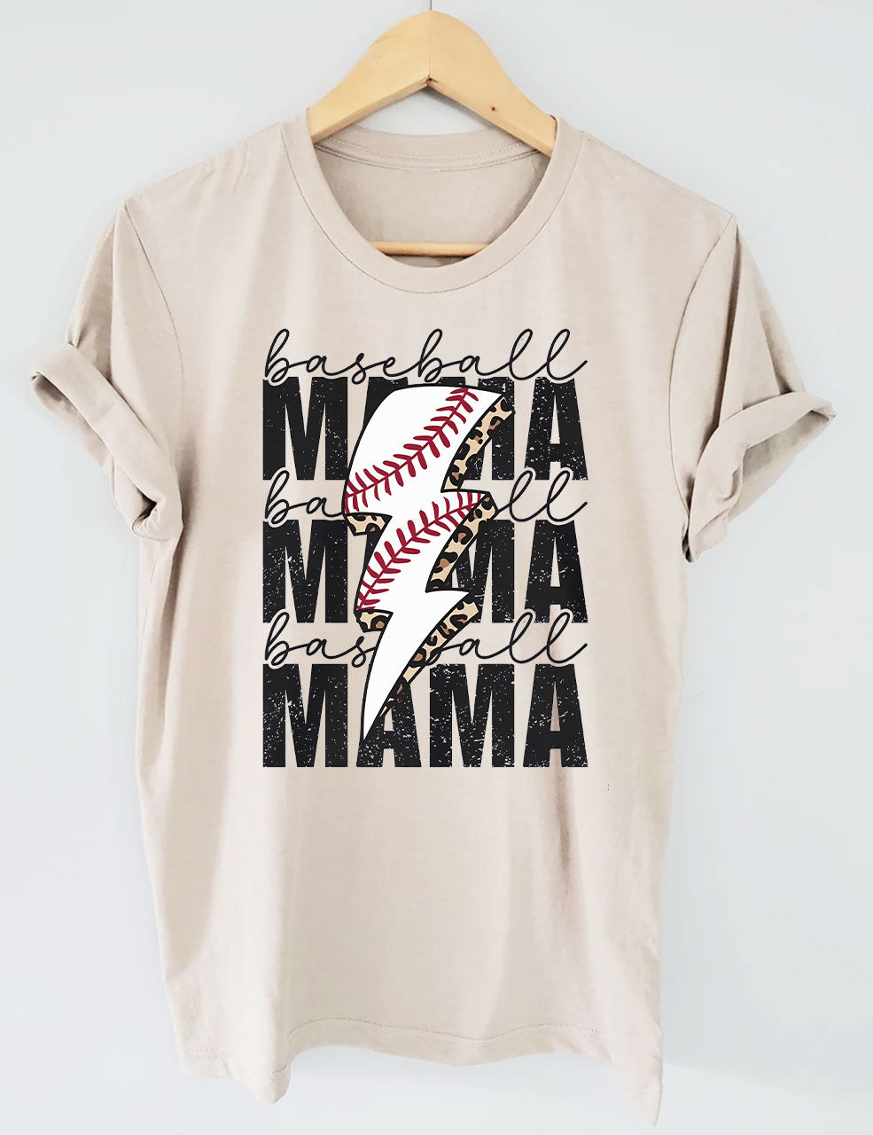 Baseball Mama Custom T-shirt