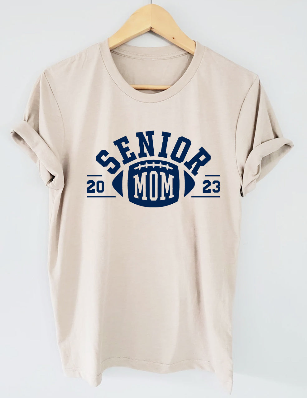 2023 Football Senior Mom Custom T-shirt