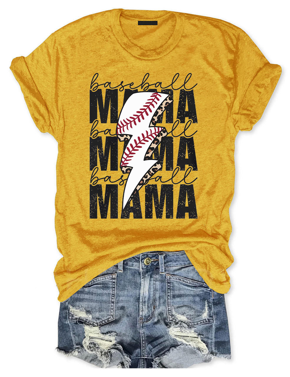 Baseball Mama Custom T-shirt