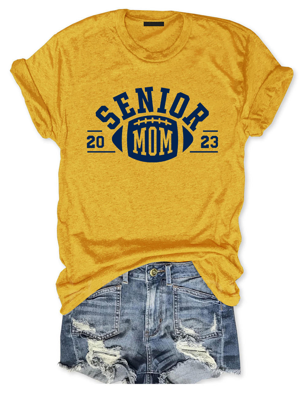 2023 Football Senior Mom Custom T-shirt