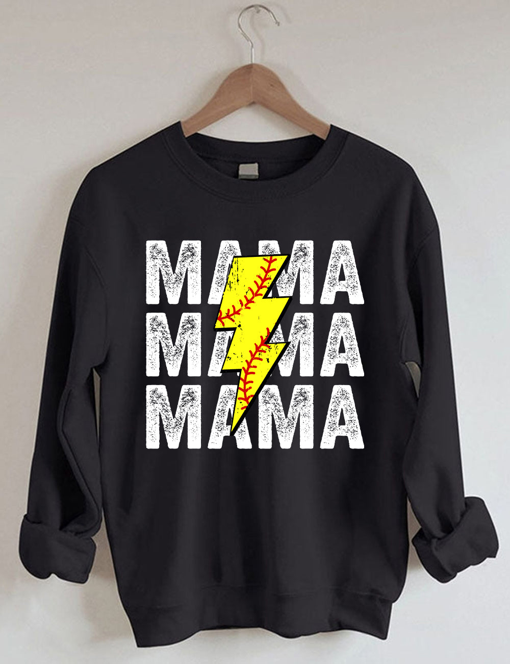 Softball Mom Custom Sweatshirt