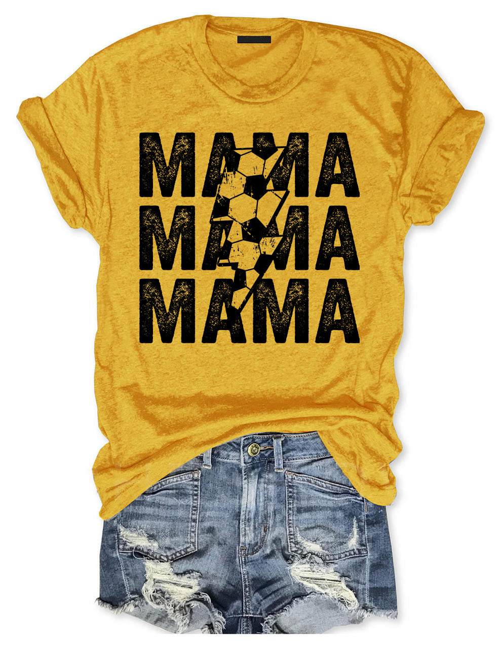 Football Mom Number Customization T-shirt