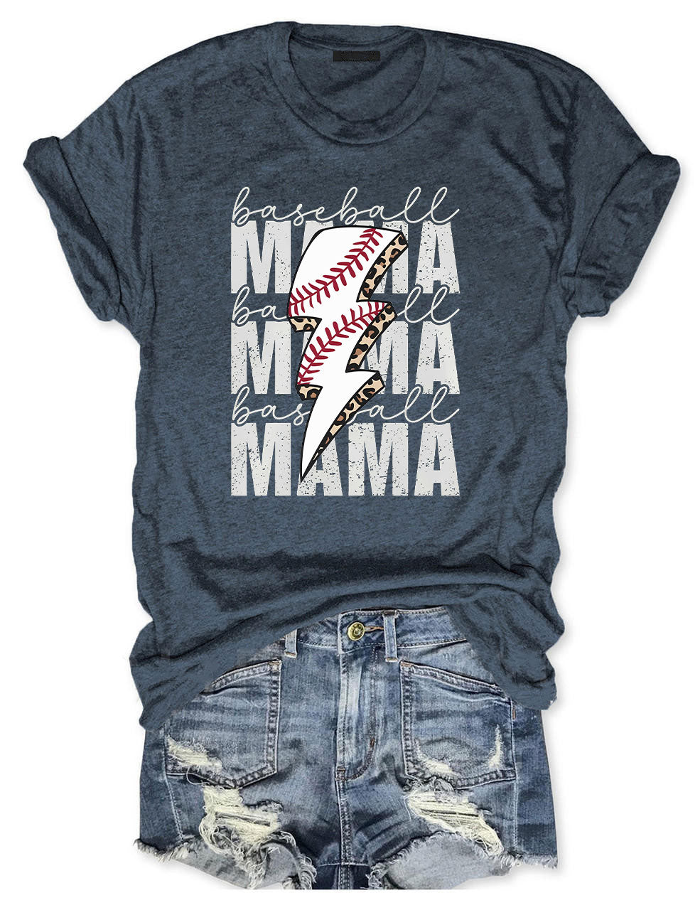 Baseball Mama Custom T-shirt