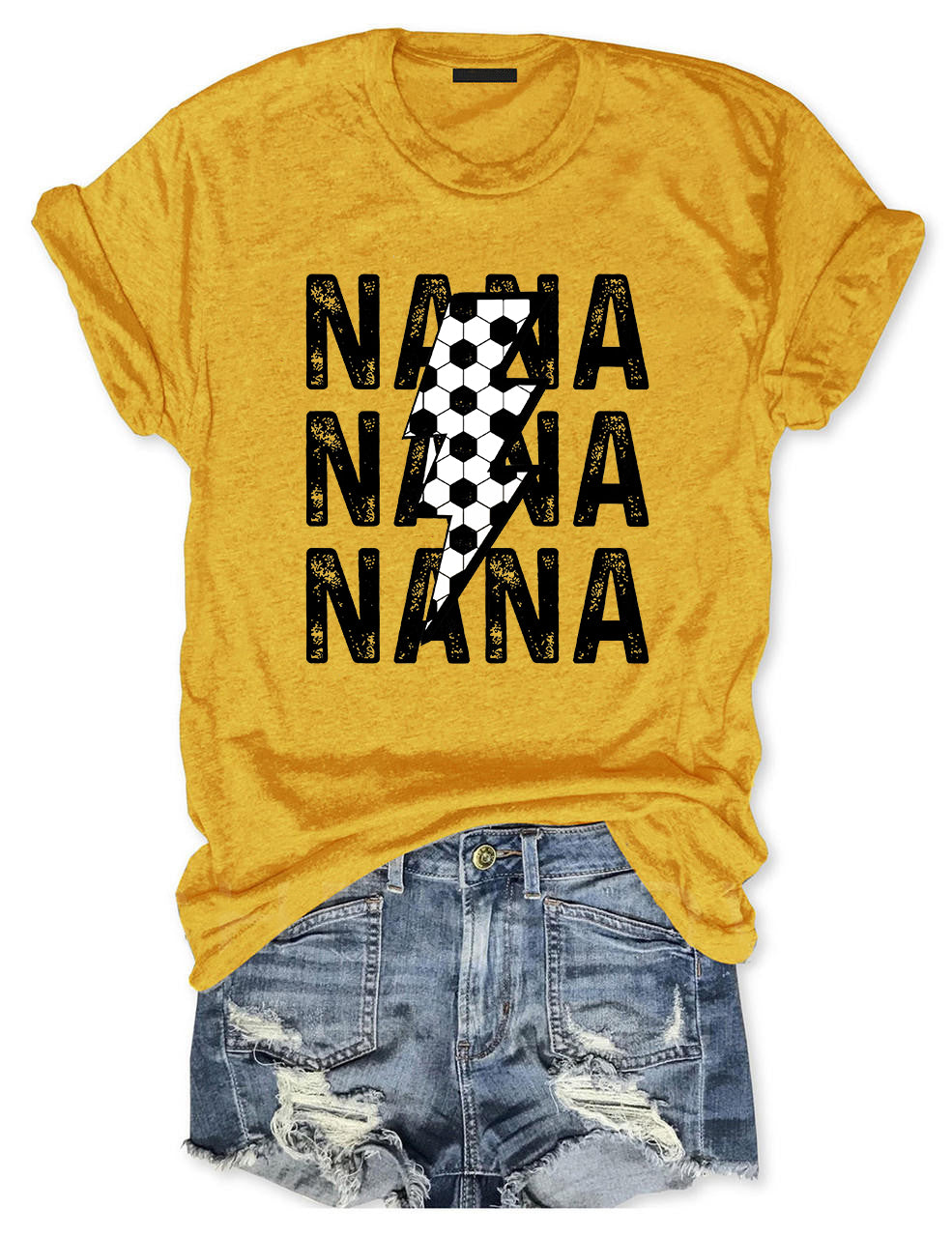 Custom Football Nana T-shirt