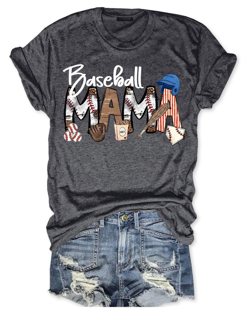 Baseball Mom T-shirt