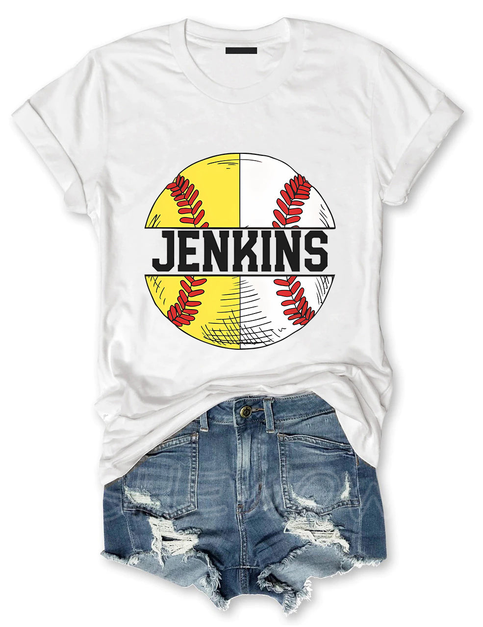 Custom Softball and Baseball T-Shirt