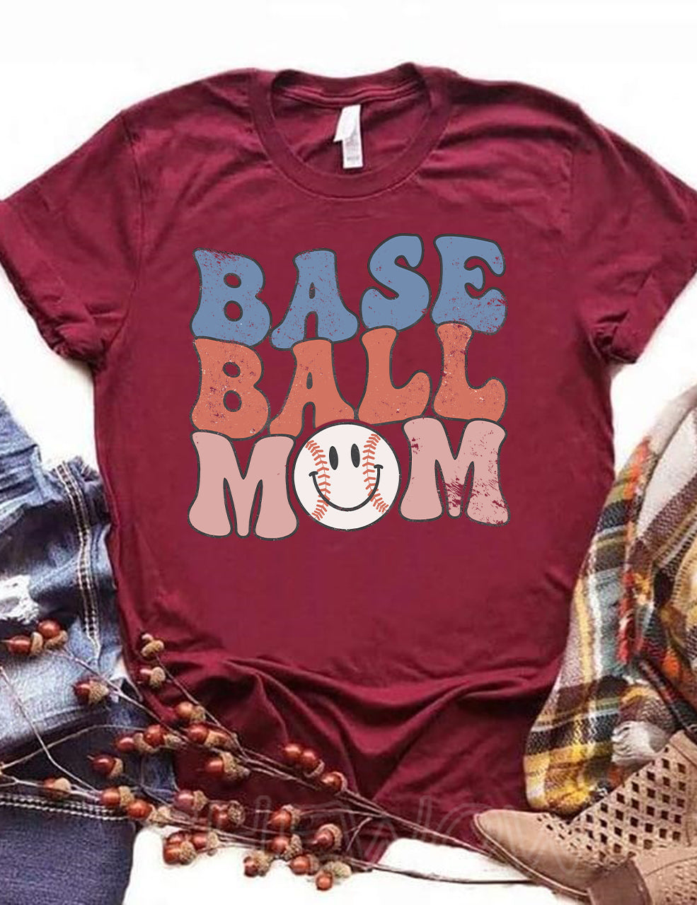 Baseball Mom T-shirt