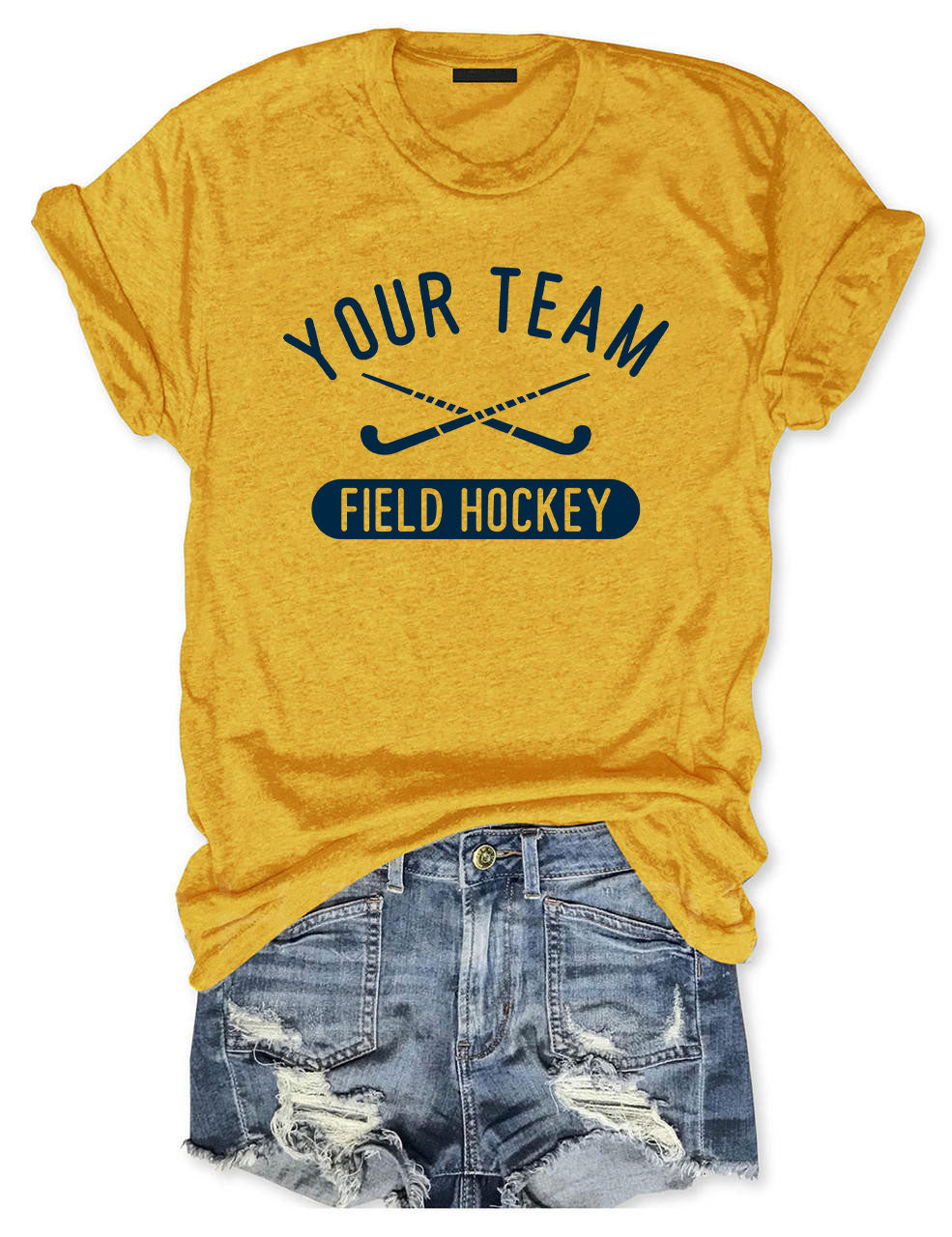 Field Hockey Custom T-shirt