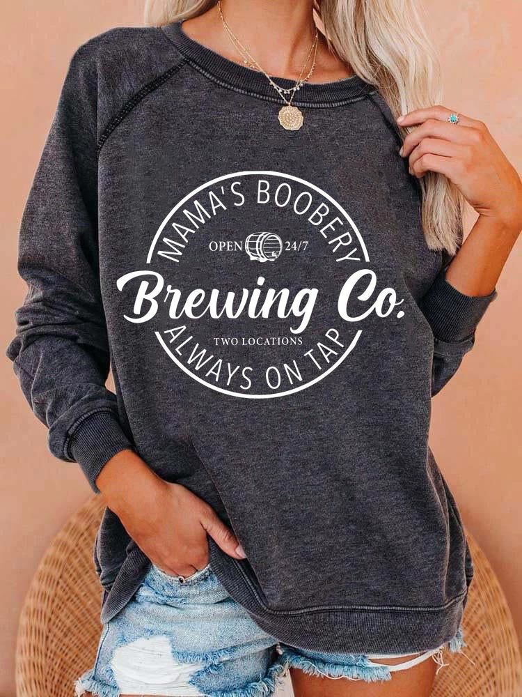 Mama's Boobery Sweatshirt