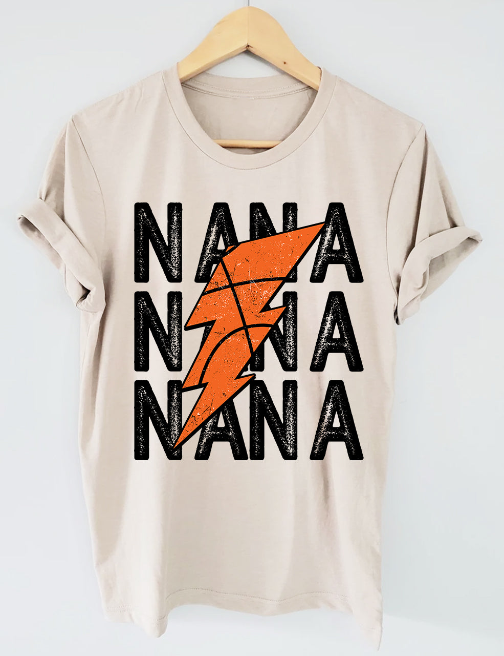 Basketball Nana Personalized Number And Name T-shirt