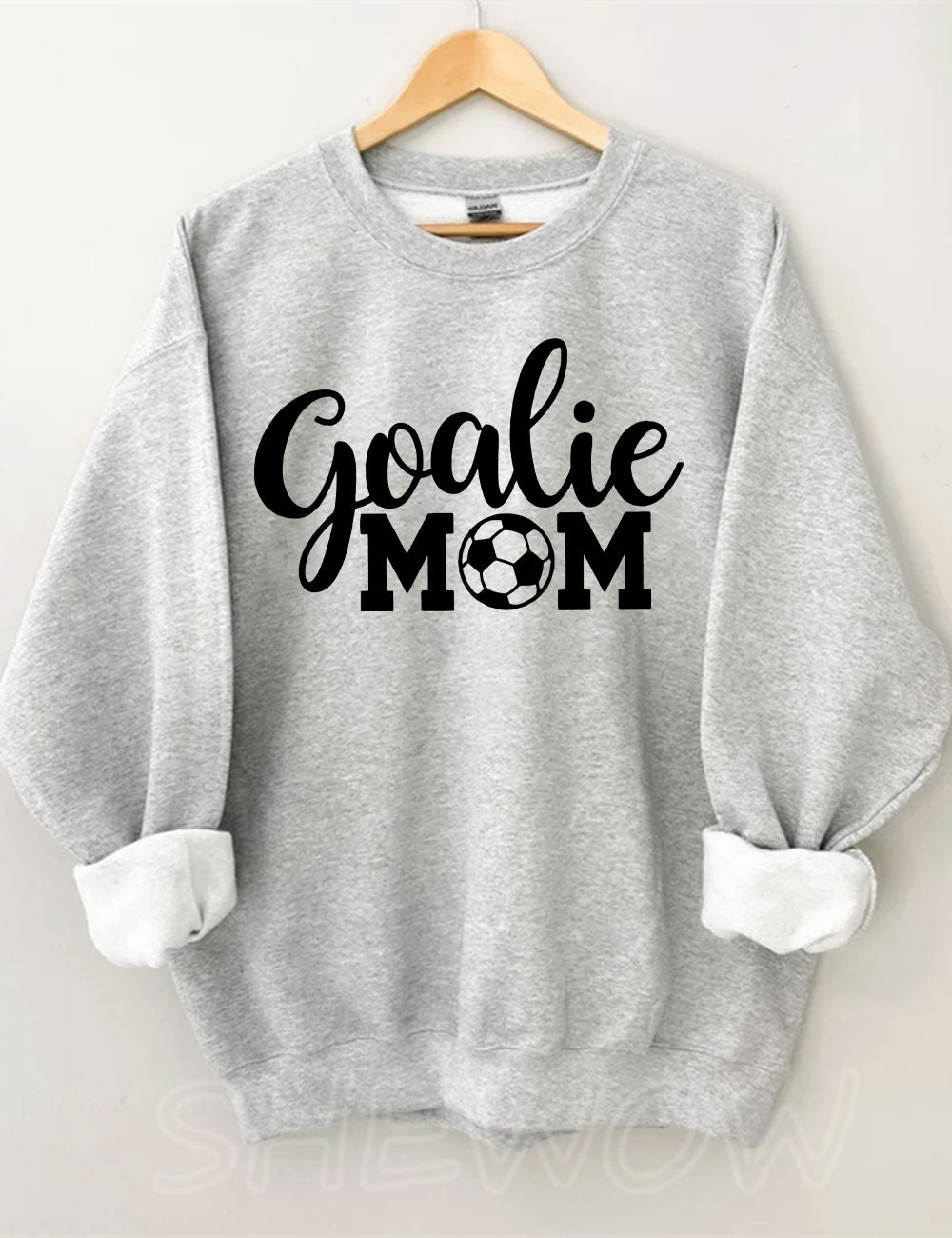 Custom Football Goalie Mom Sweatshirt