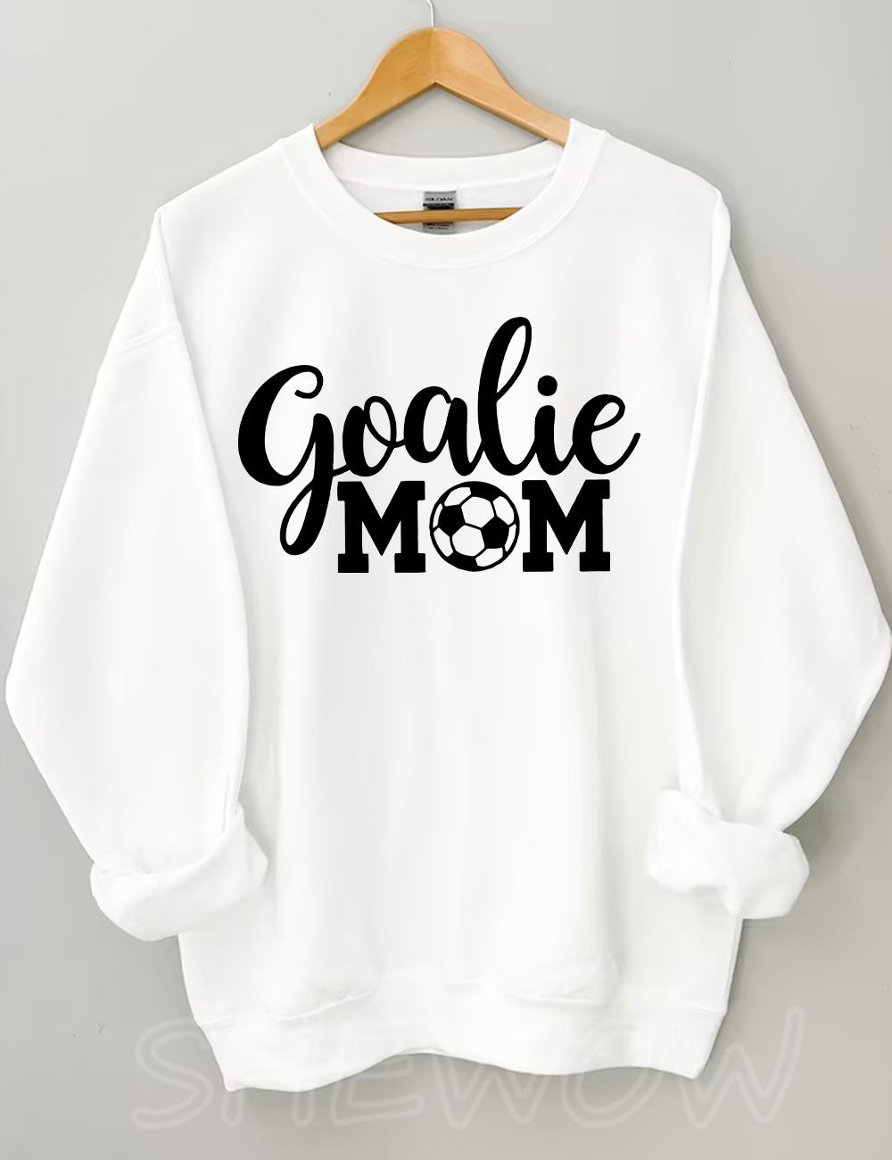 Custom Football Goalie Mom Sweatshirt
