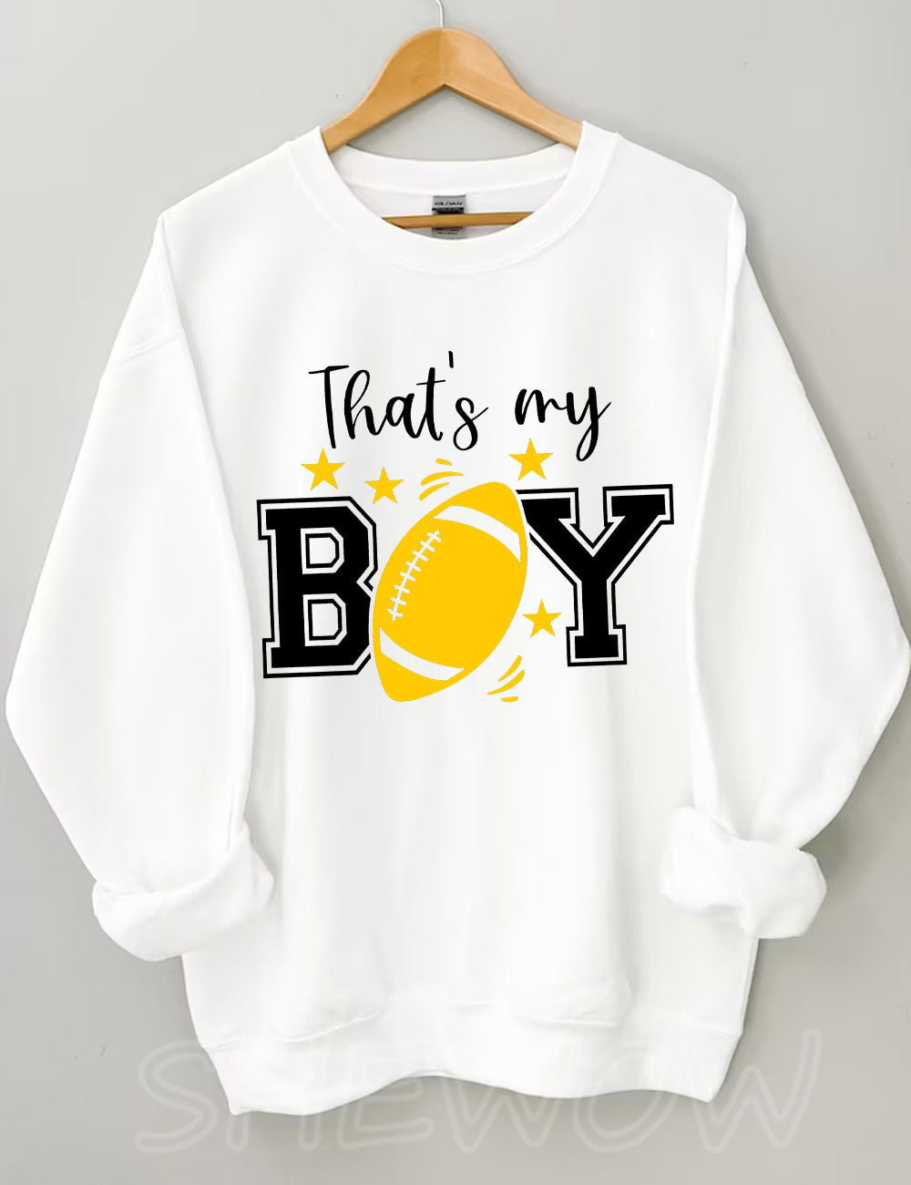 That's My Boy Customized Football Sweatshirt