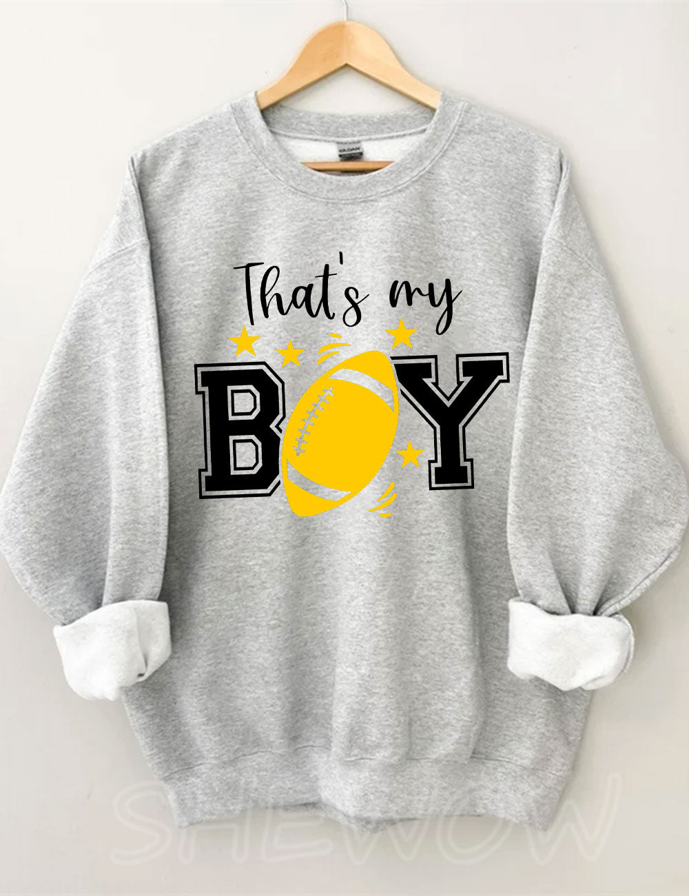 That's My Boy Customized Football Sweatshirt