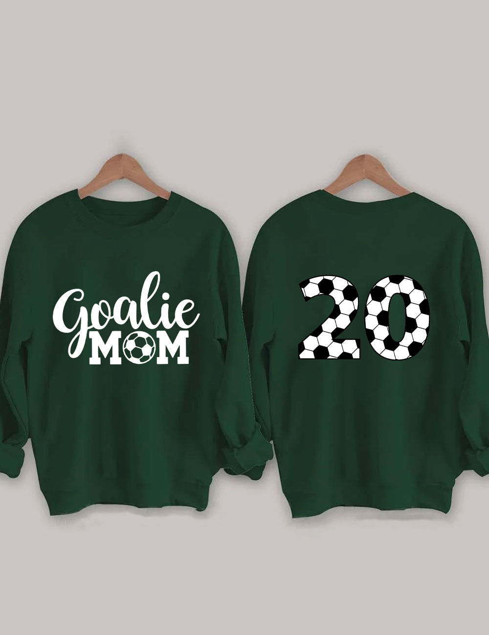 Custom Football Goalie Mom Sweatshirt