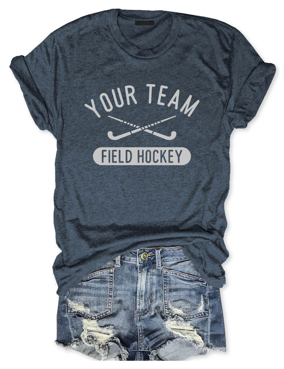 Field Hockey Custom T-shirt