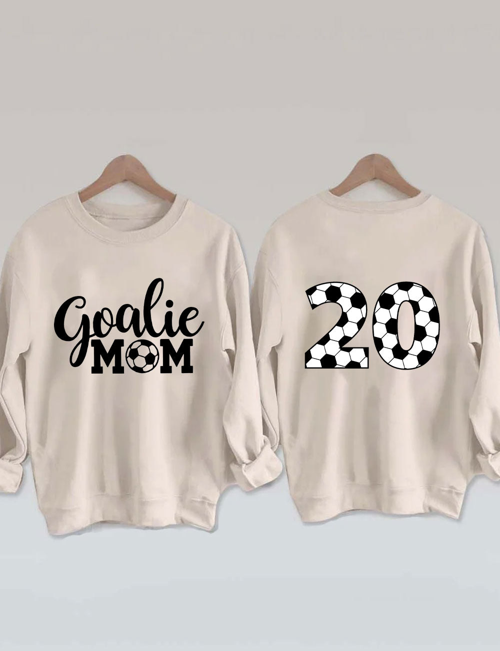 Custom Football Goalie Mom Sweatshirt