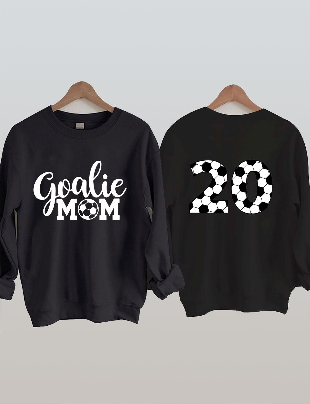 Custom Football Goalie Mom Sweatshirt
