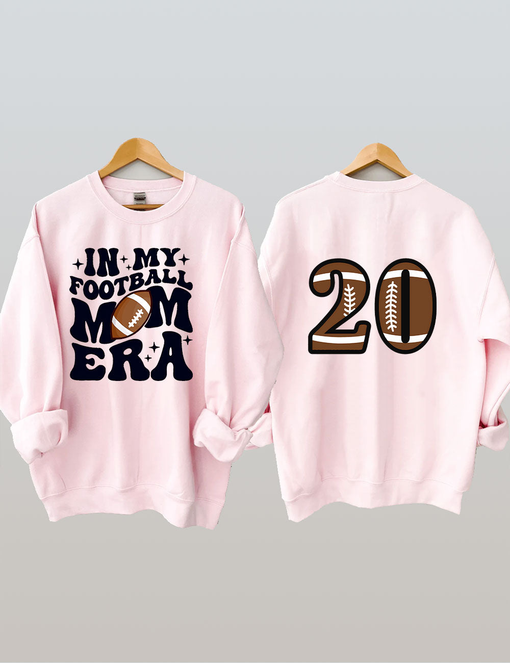Customized In My Football Mom Era Sweatshirt