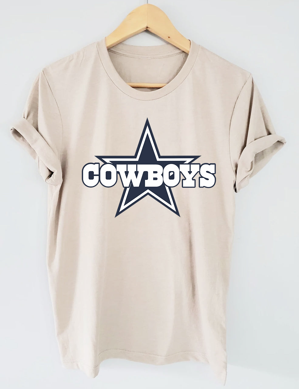 Dallas Cowboys Football Customized Name And Number T-shirt