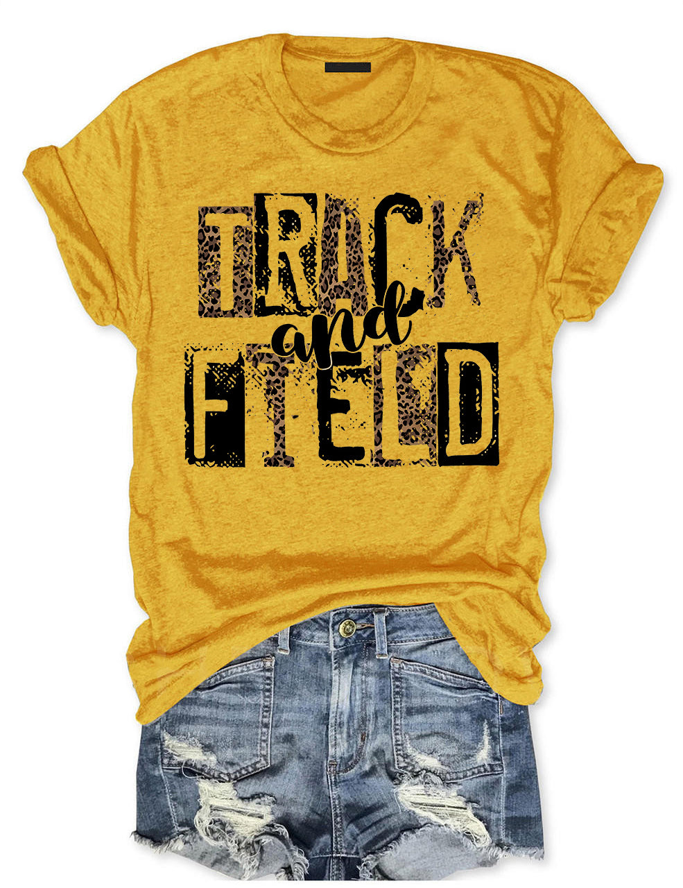 Track and Field Mom T-shirt