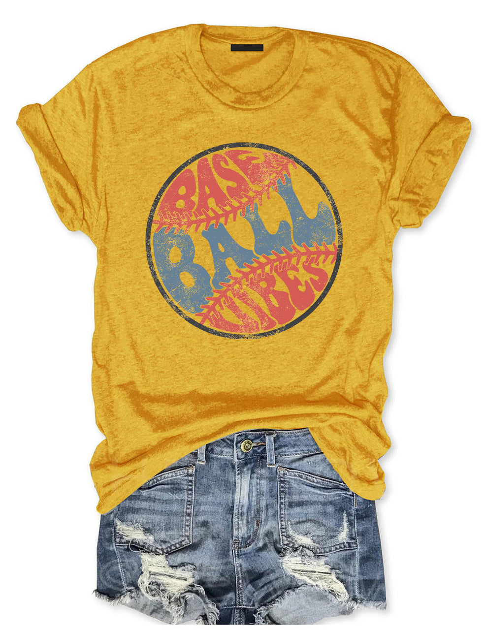 Retro Baseball Vibes T-shirt