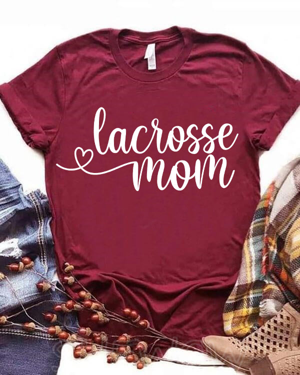 Lacrosse mom T-shirt