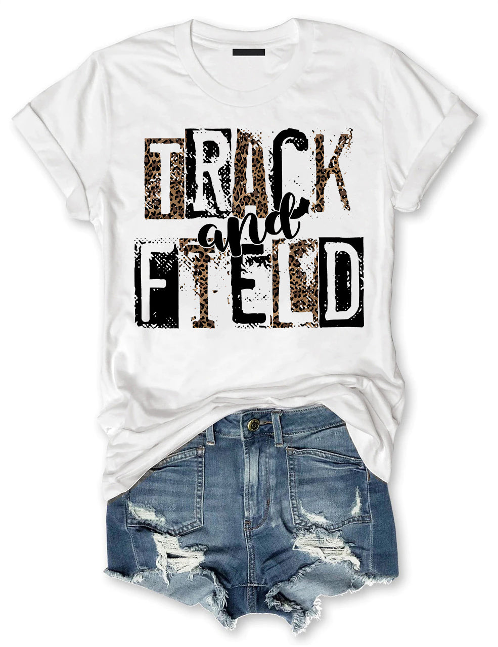 Track and Field Mom T-shirt