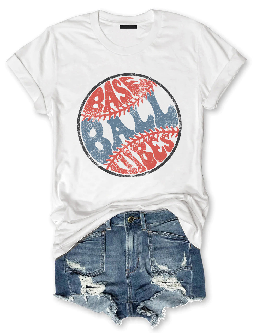 Retro Baseball Vibes T-shirt