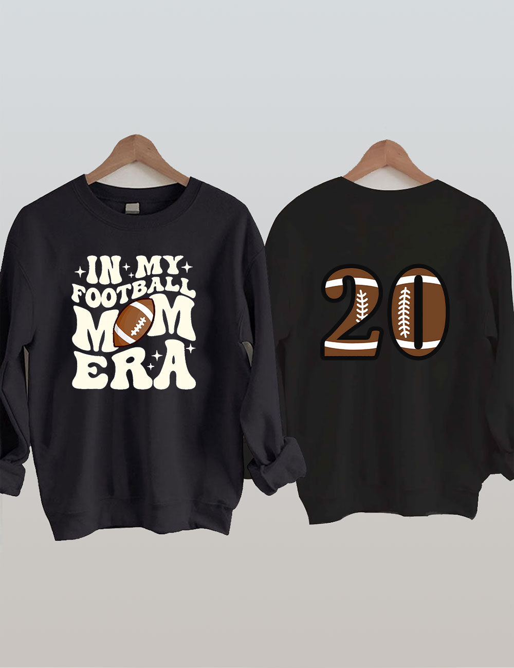 Customized In My Football Mom Era Sweatshirt