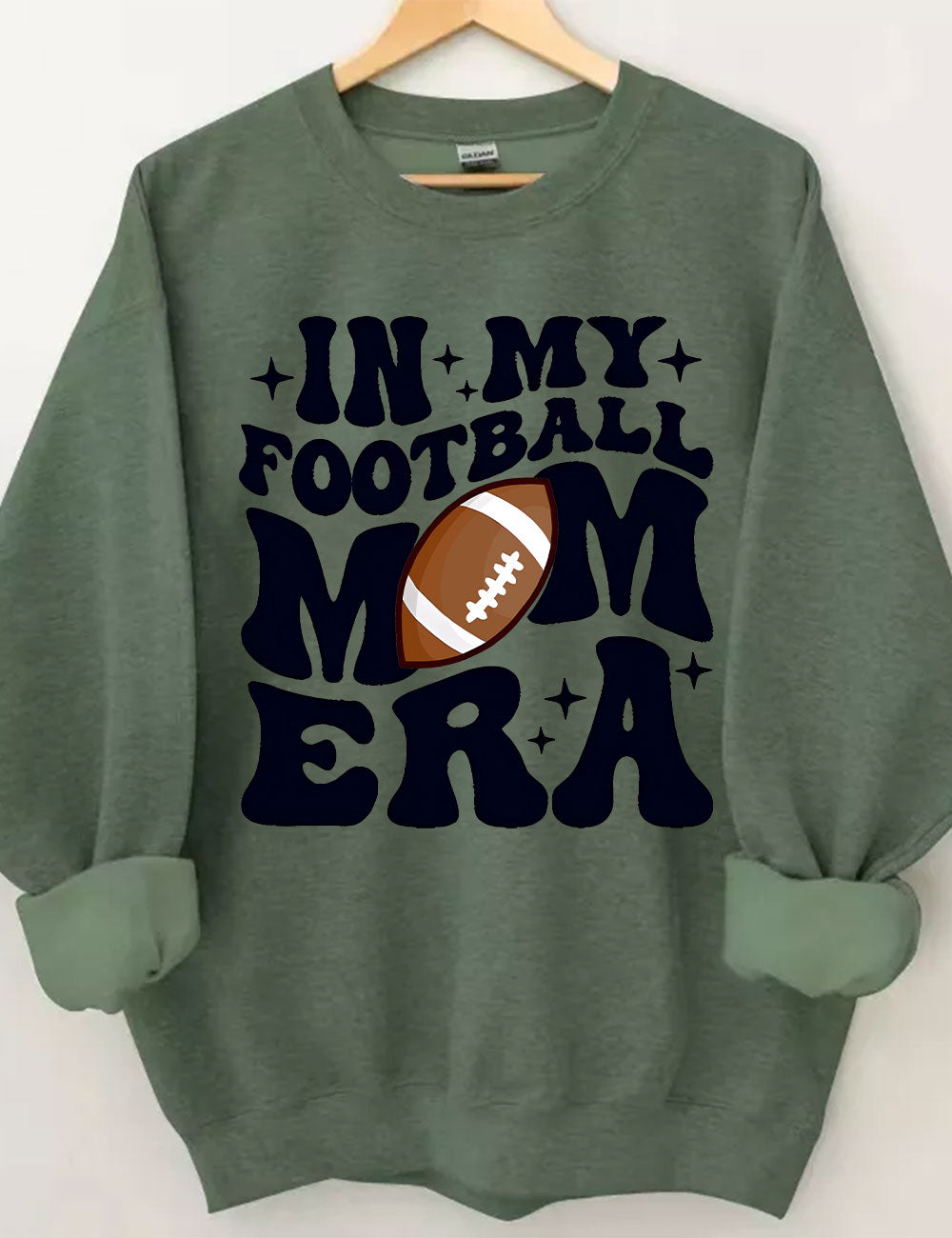 Customized In My Football Mom Era Sweatshirt