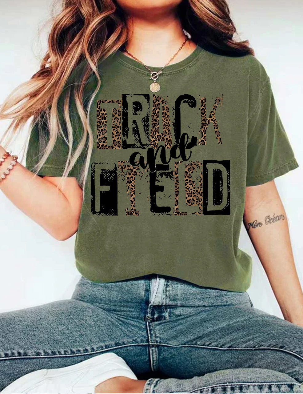 Track and Field Mom T-shirt