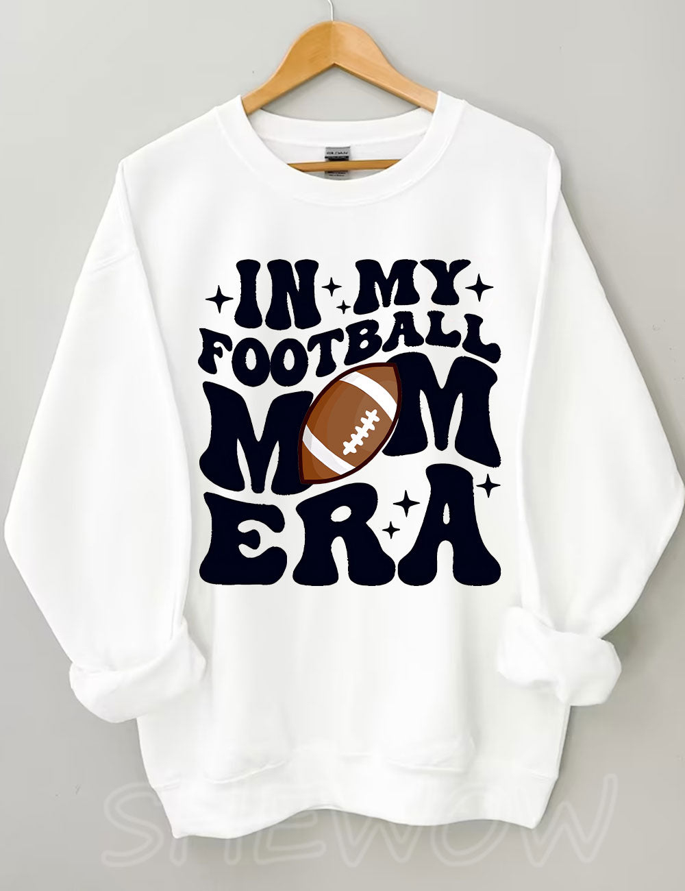 Customized In My Football Mom Era Sweatshirt