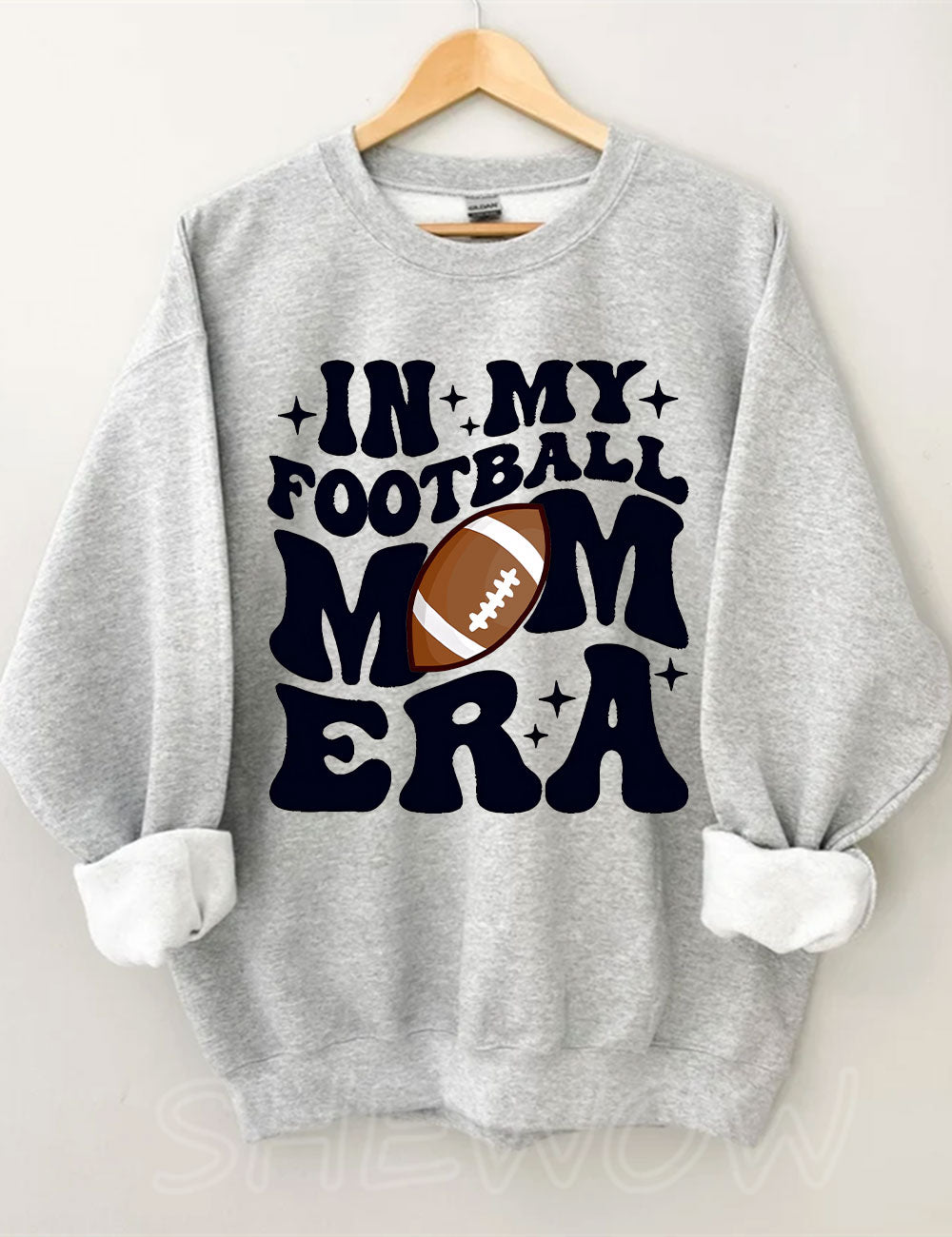 Customized In My Football Mom Era Sweatshirt