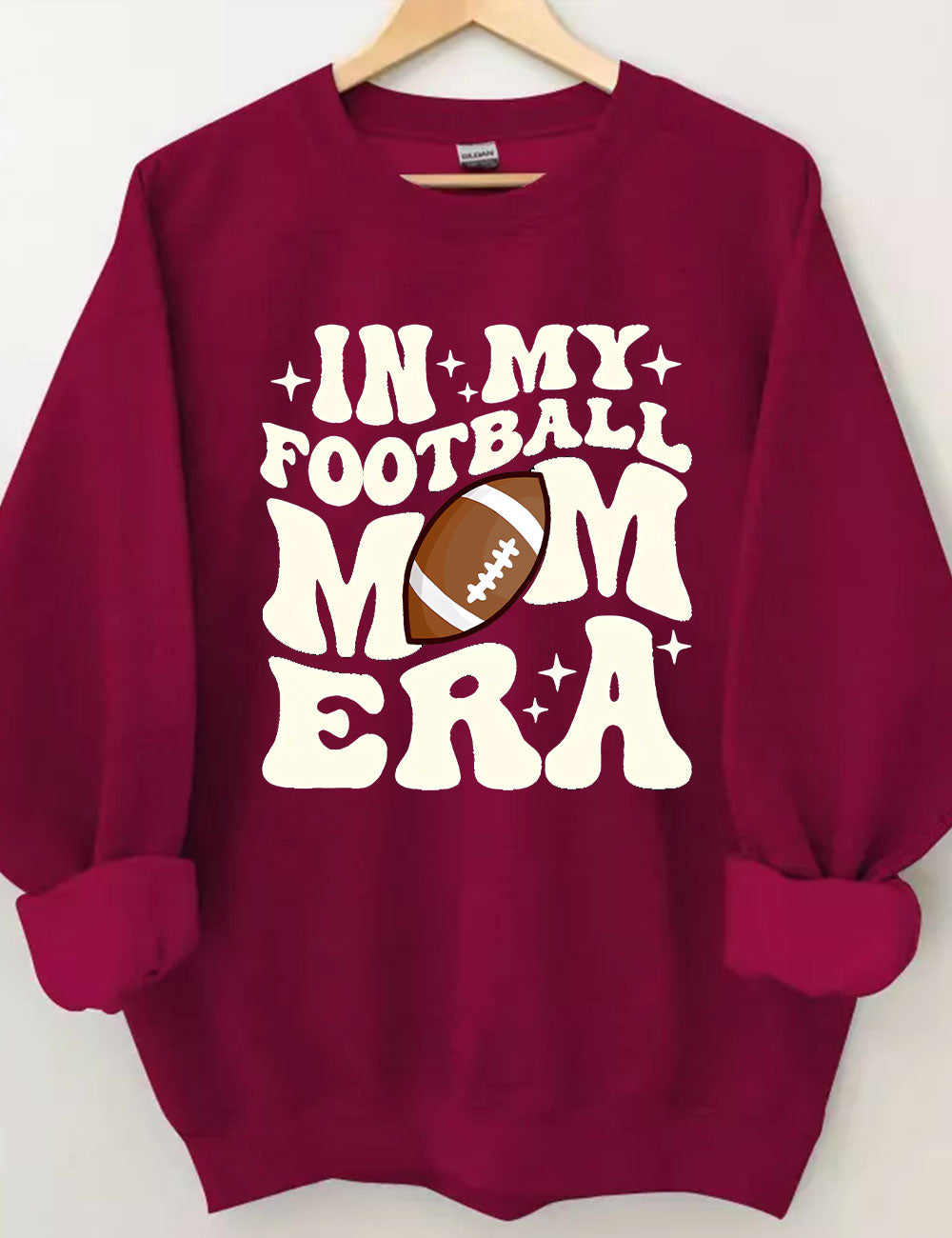 Customized In My Football Mom Era Sweatshirt